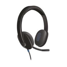 Fone de ouvido estéreo USB com fio Logitech - H540