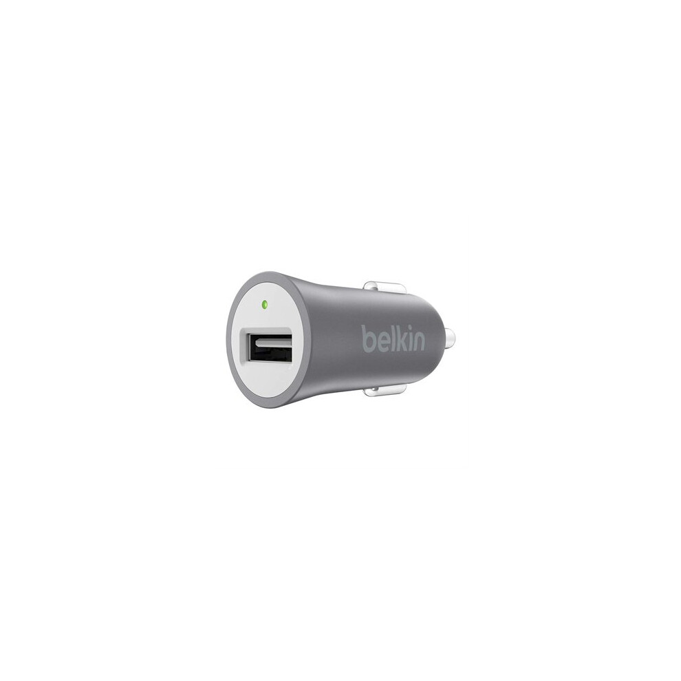 Belkin MIXIT Car Charger - Power adapter - car - 2.4 A (USB (power only)) - grey