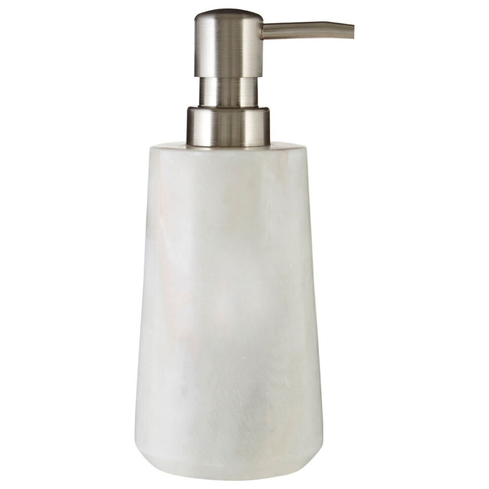 Marble Lotion Dispenser - Off White