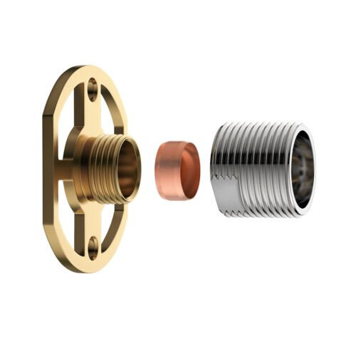 Shower Valve Easy Fixing Kit Brass 2