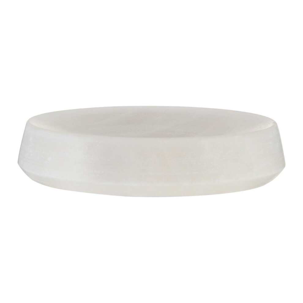 Pure Marble Off White Soap Dish