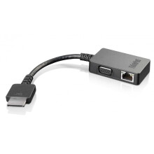 Replicador de puertos - LENOVO - ThinkPad - VGA - Negro - Para ThinkPad X1 Carbon y Yoga 260