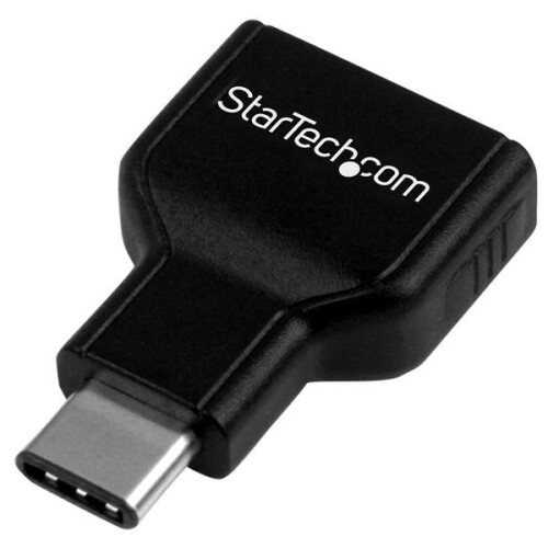 StarTech.com Adaptador USB 3.0 USB-C a USB-A - STARTECH.COM - Macho/Hembra - Negro - 5 Gbit/s - Compacto