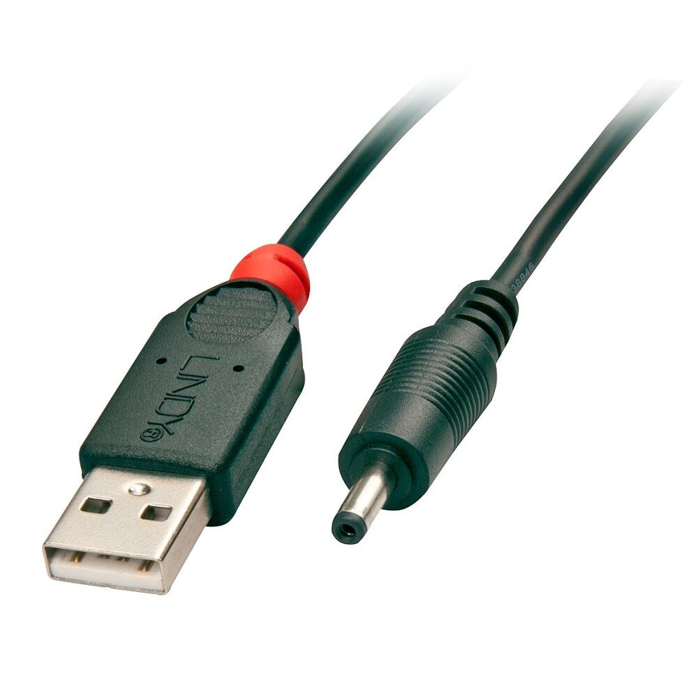 Lindy Usb - Dc, 1.5M Usb 2.0 Dc Black 4002888702652