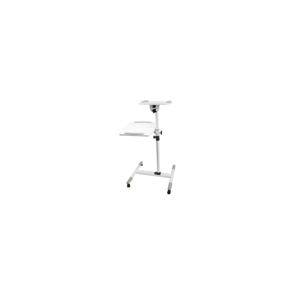 Proper Projector Trolley White For Laptops And Projectors White