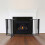 Safetots (46D x 164W cm) Safetots Multi Panel Fire Surround Black 4