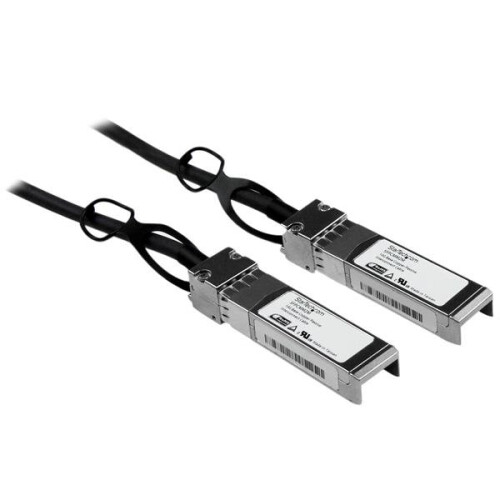 StarTech.com Cabo de rede passivo SFP+ 10 GbE Twinax Direct Attach - 2 m de cobre - compatível com Cisco - STARTECH.COM
