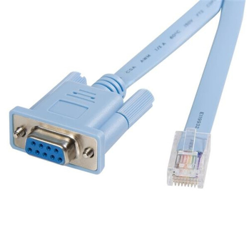 StarTech.com StarTech.com 6 ft RJ45 to DB9 Cisco Console Management Router Cable - M/F