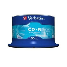 CD-R VERBATIM - 80 min - 700 Mo - 52x - Pila da 50 - Protezione extra