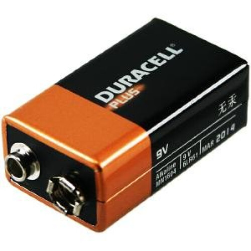 Duracell Duracell MN1604B1 Alkaline 9V non-rechargeable battery