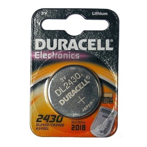 Duracell Duracell DL2430 Lithium 3V non-rechargeable battery