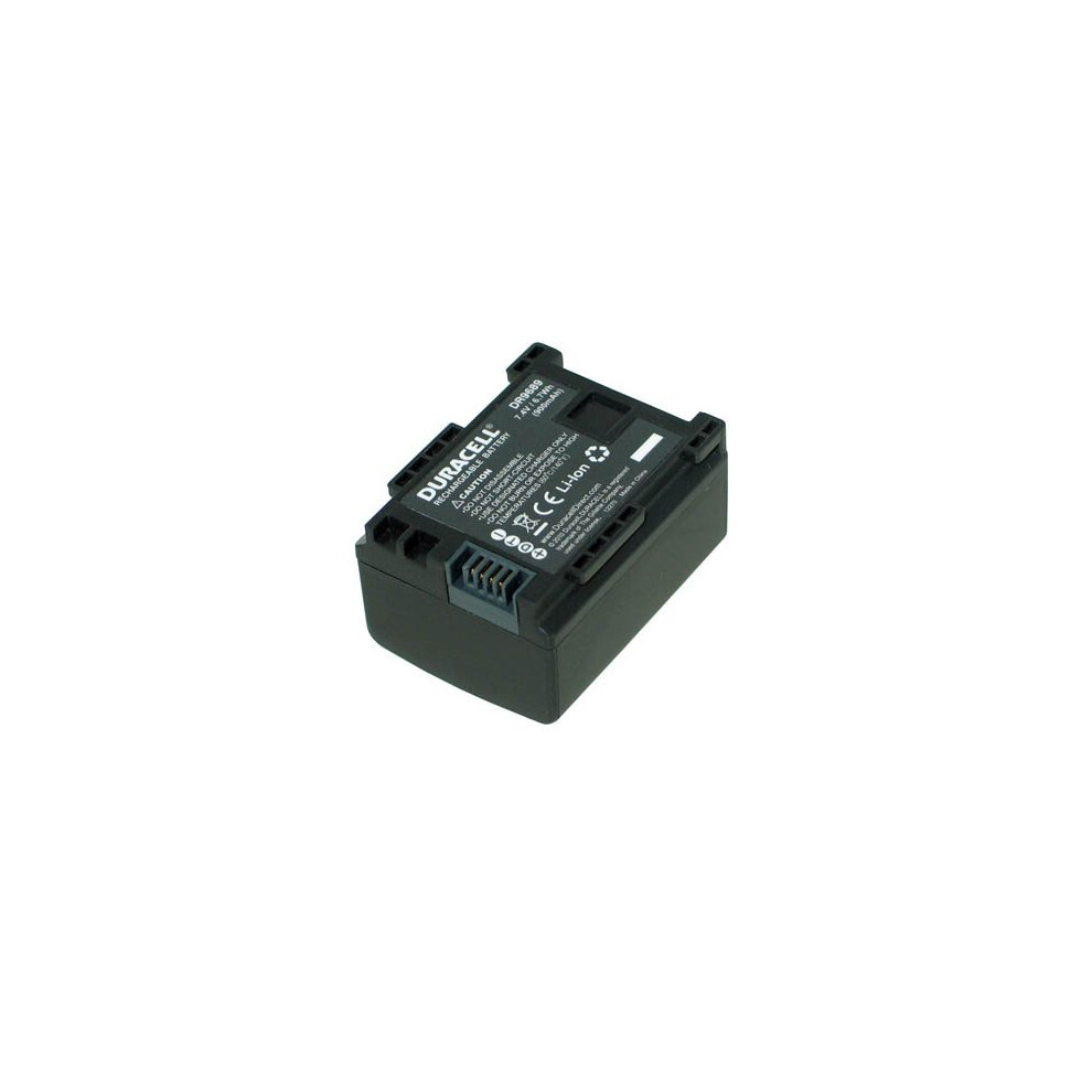 Duracell Camcorder Battery 7.4V 900Mah 6.7Wh Lithium-Ion (Li-Ion) 900Mah 7.4V Rechargeable Battery