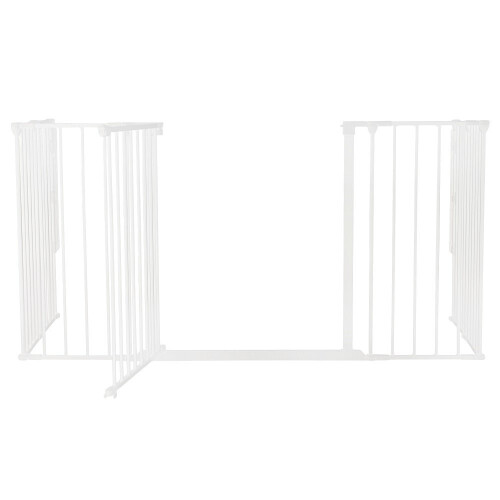 Safetots (88D x 104W cm) Safetots Multi Panel Fire Surround White 1