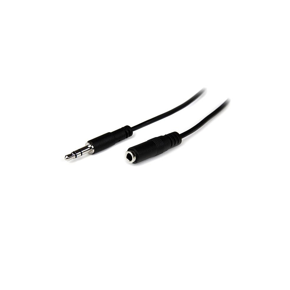 Startech.com 1M Slim 3.5Mm Stereo Extension Audio Cable - M/F