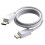 Cable de video - VISION - DisplayPort - Color blanco - Conector DisplayPort 1