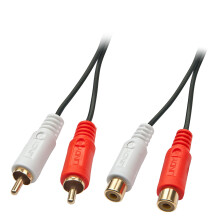 Lindy 35671 2m 2 x RCA 2 x RCA Black,Red,White