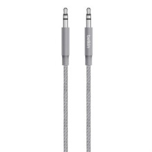 Belkin AV10164BT04-GRY 1.2m 3.5mm 3.5mm Grey