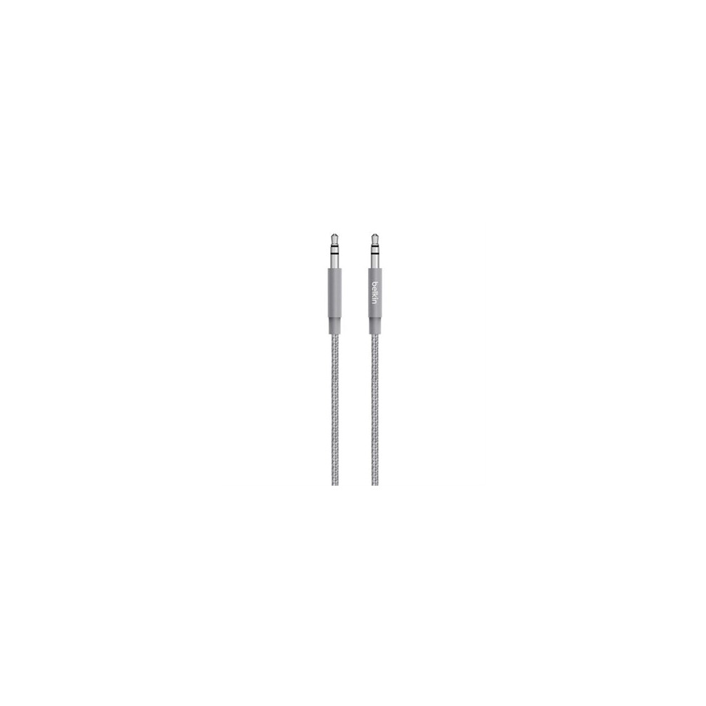 Belkin AV10164BT04-GRY 1.2m 3.5mm 3.5mm Grey