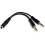 StarTech.com StarTech.com 3.5mm 4 Position to 2x 3 Position 3.5mm Headset Splitter Adapter - F/M 1
