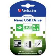 VERBATIM Chiavetta USB Store 'n' Stay Nano - 32 Go - USB 2.0