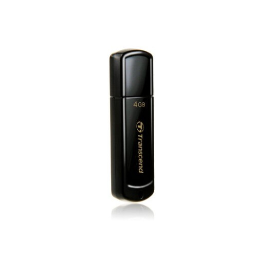 Transcend JetFlash elite 350 4GB USB 2.0 Type-A Black USB flash drive