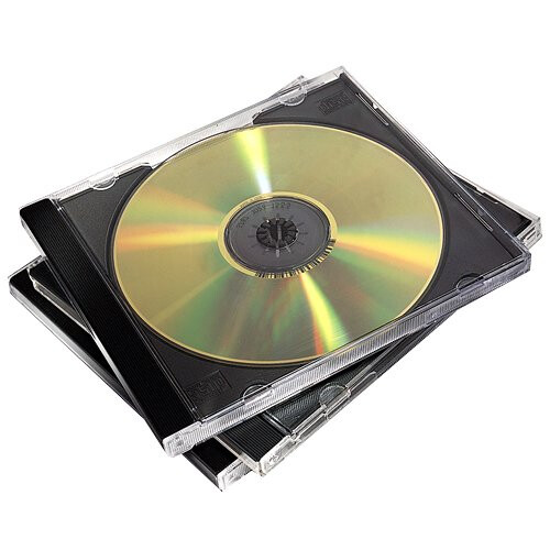 Fellowes Fellowes 98310 Jewel case 2discs Black,Transparent