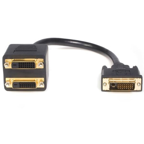 StarTech.com StarTech.com 1 ft DVI-D to 2x DVI-D Digital Video Splitter Cable - M/F DVI cable