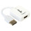 Lindy 38146 HDMI DisplayPort White video cable adapter 1