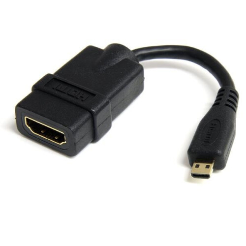 StarTech.com StarTech.com 5in High Speed HDMI Adapter Cable - HDMI to HDMI Micro - F/M