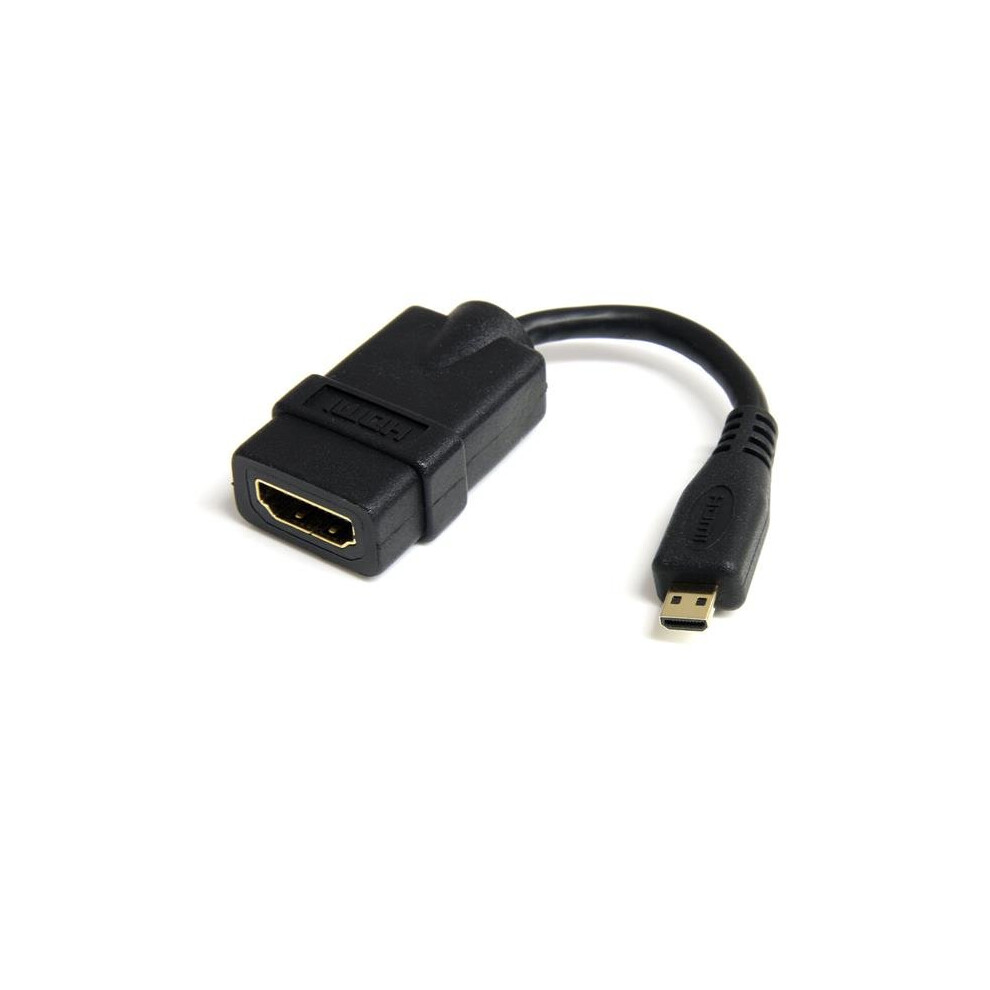 StarTech.com 5in High Speed HDMI Adapter Cable - HDMI to HDMI Micro - F/M