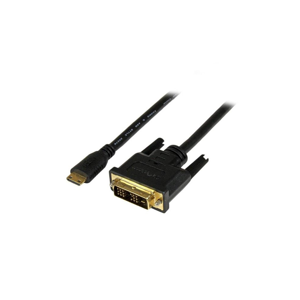 StarTech.com 1m Mini HDMI to DVI-D Cable - M/M