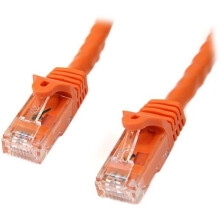 StarTech.com Cat6 Patch Cable with Snagless RJ45 Connectors - 10 m, Orange