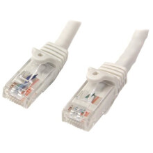 Netwerkkabel Cat6 UTP - STARTECH - 7 m - RJ45 Mannelijk - Wit - Duurzaam PVC