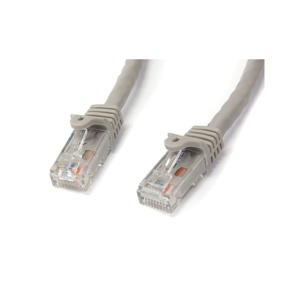 Startech.com 5M Gigabit Snagless Rj45 Utp Cat6 Patch Cable - 5 M Patch Cord Gray