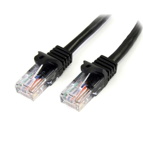 StarTech.com StarTech.com Cat5e Patch Cable with Snagless RJ45 Connectors - 5 m, Black