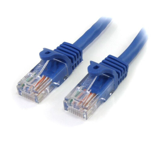 StarTech.com StarTech.com Cat5e Patch Cable with Snagless RJ45 Connectors - 5 m, Blue
