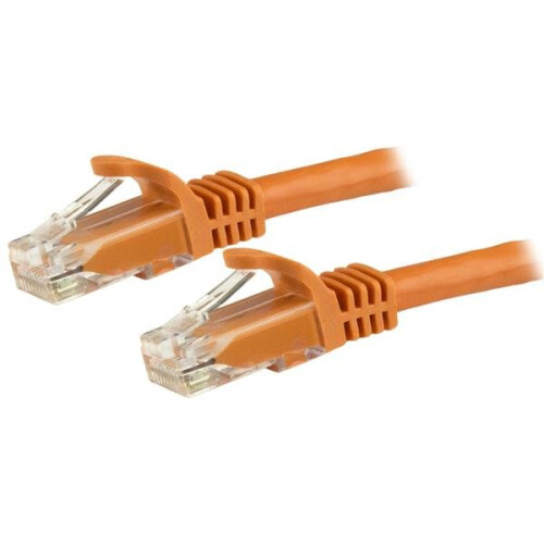 StarTech.com StarTech.com Cat6 Patch Cable with Snagless RJ45 Connectors - 3m, Orange