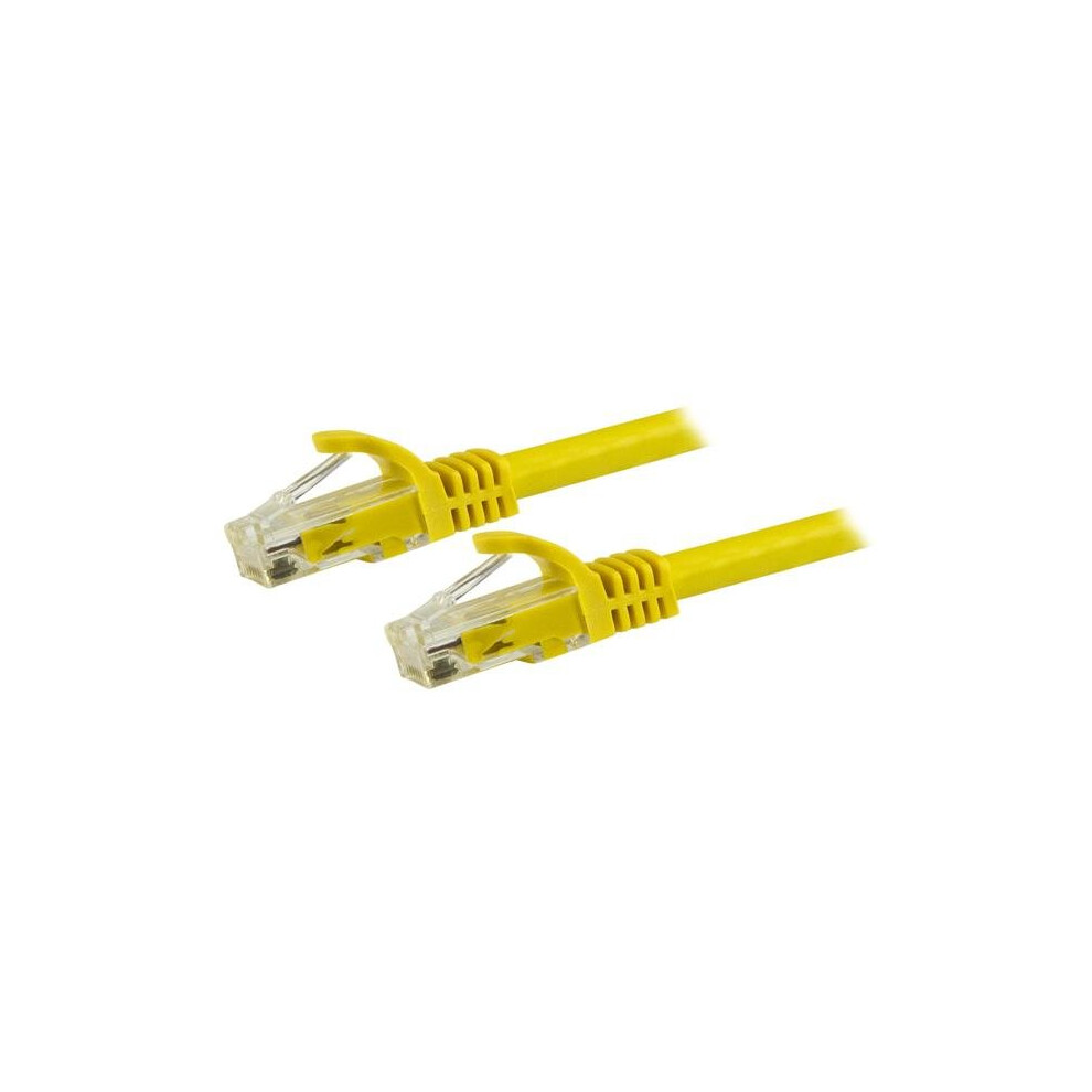 StarTech.com N6PATC50CMYL 0.5m Cat6 U/UTP (UTP) Yellow networking cable