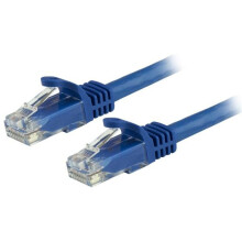 Cable de Red UTP Gigabit Cat6 Sin Gancho de 7m - STARTECH - Azul - Conectores Chapados en Oro
