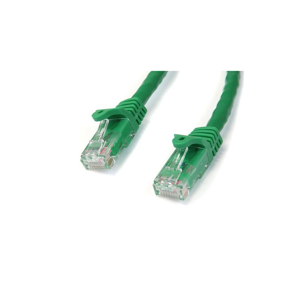 StarTech.com 1m Green Gigabit Snagless RJ45 UTP Cat6 Patch Cable - 1 m Patch Cord