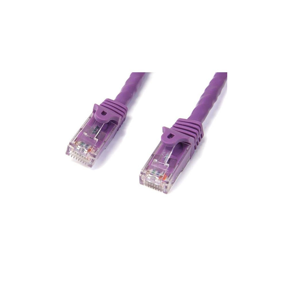 StarTech.com 2m Purple Gigabit Snagless RJ45 UTP Cat6 Patch Cable - 2 m Patch Cord