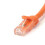 StarTech.com StarTech.com 2m Orange Gigabit Snagless RJ45 UTP Cat6 Patch Cable - 2 m Patch Cord 2
