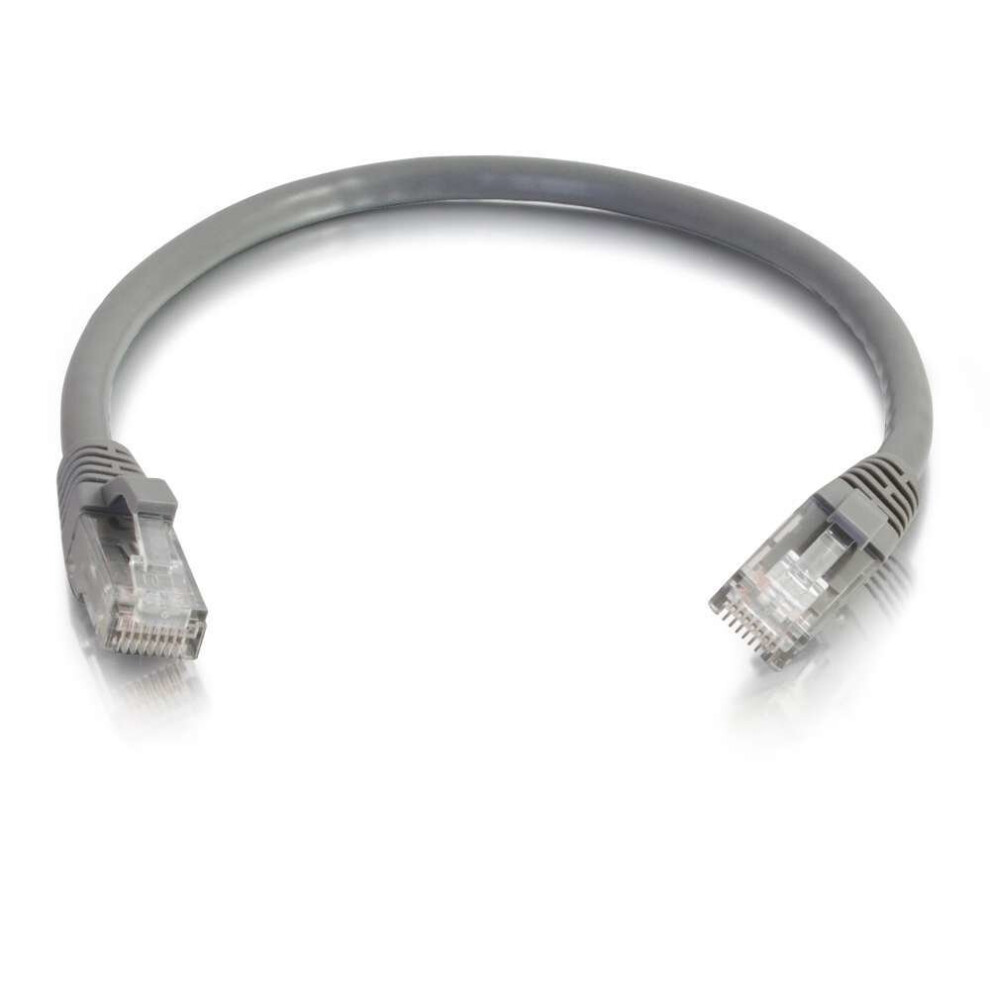C2g 0.5M Cat6 Booted Unshielded (Utp) Network Patch Cable - Grey 757120833659