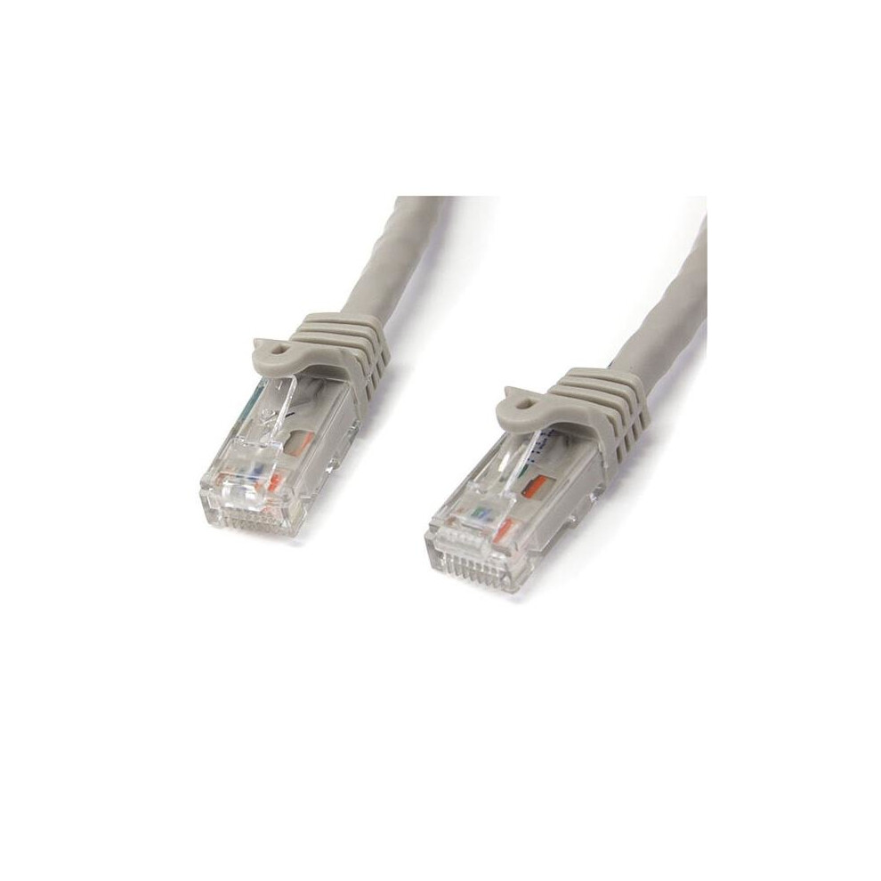 StarTech.com 1m Gray Gigabit Snagless RJ45 UTP Cat6 Patch Cable - 1 m Patch Cord