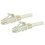 StarTech.com StarTech.com N6PATC50CMWH 0.5m Cat6 U/UTP (UTP) White networking cable 1