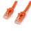 StarTech.com StarTech.com 2m Orange Gigabit Snagless RJ45 UTP Cat6 Patch Cable - 2 m Patch Cord 1