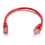 C2G 1m Cat6 Booted Unshielded (UTP) Network Patch Cable - Red 1