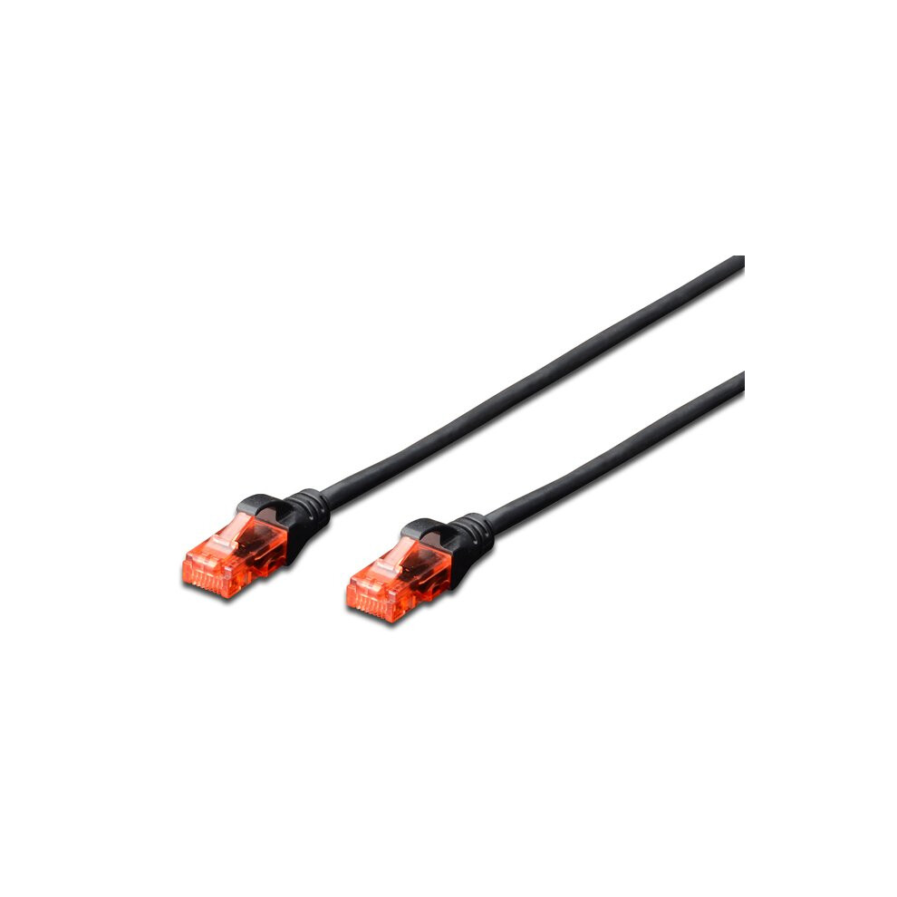 Digitus Dk-1617-005/Bl 0.5M Cat6 U/Utp (Utp) Networking Cable Black 4016032387626