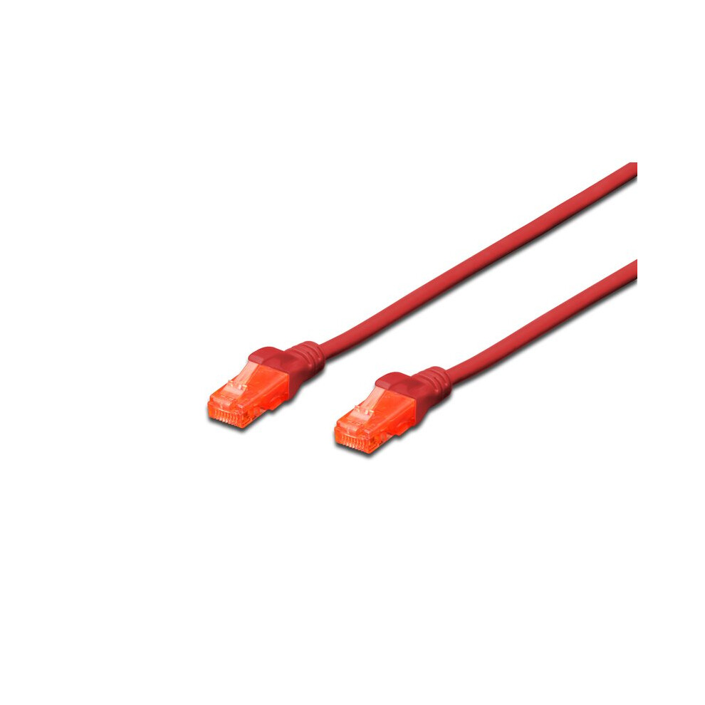 Digitus Dk-1617-050/R 5M Cat6 U/Utp (Utp) Networking Cable Red 4016032387930