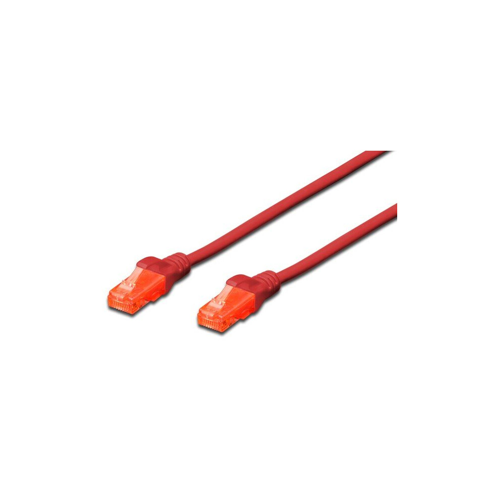 Digitus Dk-1617-100/R 10M Cat6 U/Utp (Utp) Networking Cable Red 4016032388074
